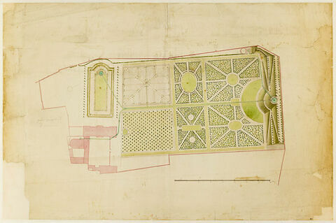 Arras, Palais épiscopal : plan général