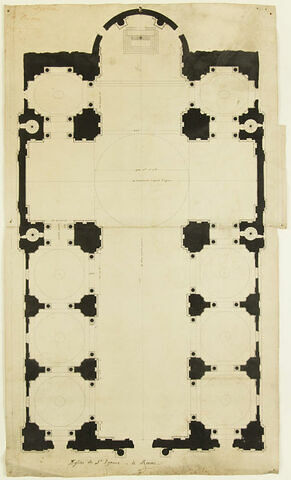 Rome, Sant'Ignazio : plan