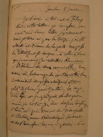 8 janvier (1832), Toulon, à J.B. Pierret et à F. Guillemardet, image 6/6