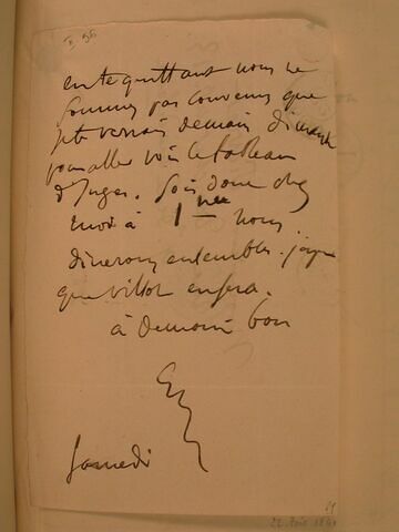 (22 août 1840), (Paris), à J.B. Pierret