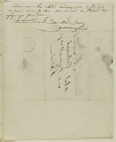 10 mars 1827, Rome, à Abel Osmond, image 4/4