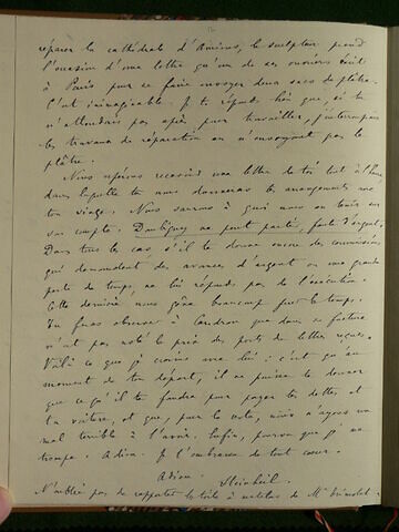 (24 août 1838), Paris, à Geoffroy Dechaume, image 2/4