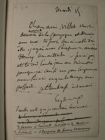 (15 mai 1838), sans lieu, à J.B. Pierret