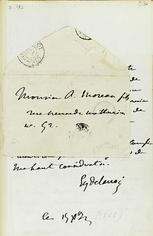 (15 décembre 8146), sans lieu, à Adolphe Moreau père, image 2/3