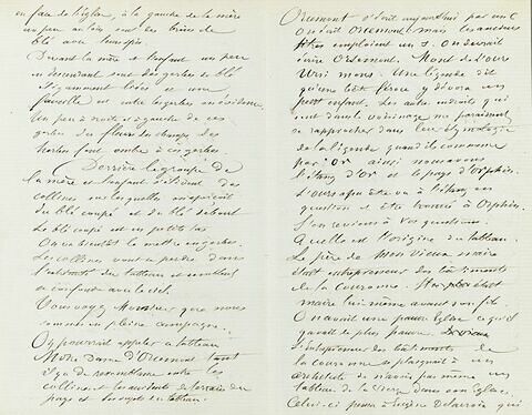 20 et 24 janvier 1873, sans lieu, du curé d'Orcemont à Adolphe Moreau, image 2/3