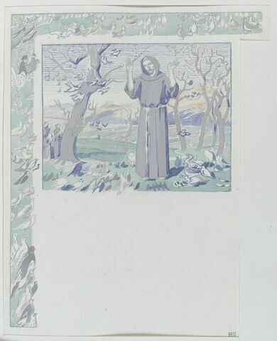 Illustration pour Fioretti. Petites Fleurs de saint François d'Assise