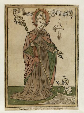 Saint Augustin avec l'Enfant Jésus