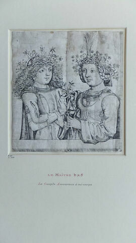 Jeune homme et jeune fille couronnés de fleurs, image 2/3