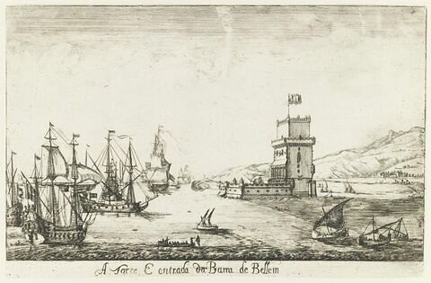 A Torre E entrada da Barra de Bellem