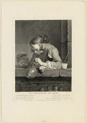 Les bouteilles de savon