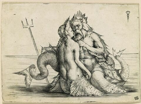 Le triton et la sirène