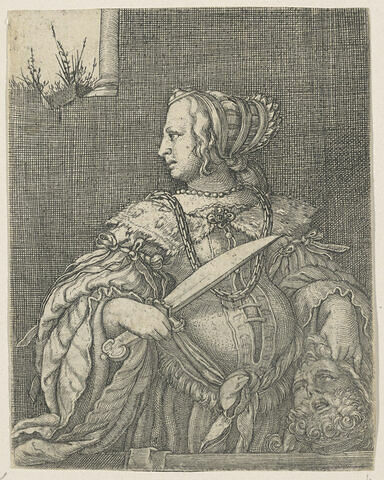 Judith de profil