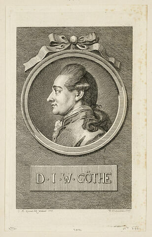 Portrait de Goethe