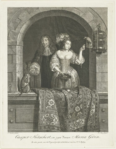 G. Netscher et sa femme