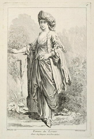 Recueil de diverses figures étrangères: Femme du Levant