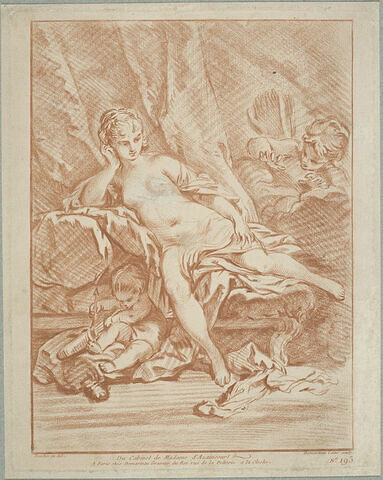 Vénus et l'Amour surpris par Zéphire