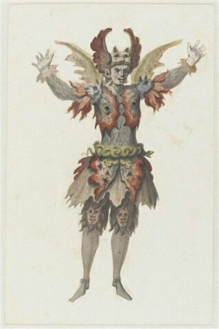 Costume pour un habitant des Enfers