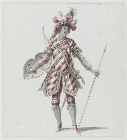 Costume pour les estafiers des Gomèles de la quadrille des Zégris pour le « Carrousel des galans maures de Grenade »