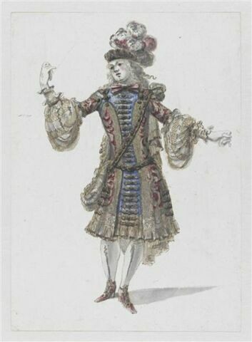 Costume de berger pour 'Le Triomphe de l'Amour'