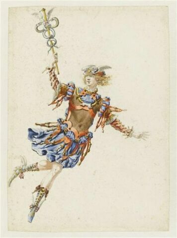 Costume de Mercure pour l'opéra Ercole amante, image 1/1