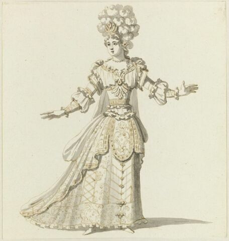 Costumes des Fêtes, Mascarades. Théâtres, etc., de Louis XIV