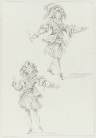 Deux costumes de bergers