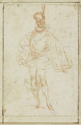 Projet de cartes à jouer : Homme en manteau court