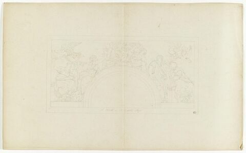 Copie d'après la composition des Sibylles en l'église Santa Maria della Pace à Rome, par Raphaël