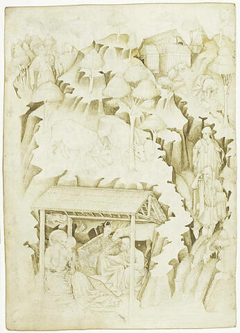 La Nativité et l'Annonce aux bergers, image 2/2