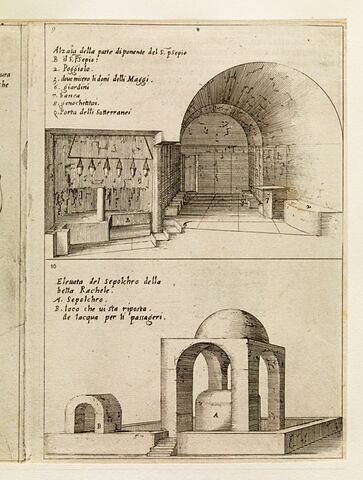 Figures du Voyage en Terre Sainte. Grotte de la Nativité et Tombeau de Rachel