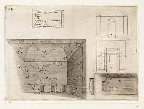 Figures du Voyage en Terre Sainte. Elévation du complexe funéraire