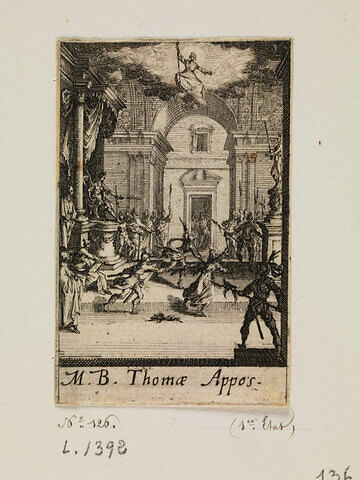 Le martyre de saint Thomas