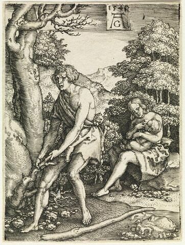 Adam et Eve assujettis au travail