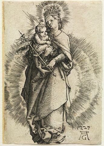 La Vierge debout