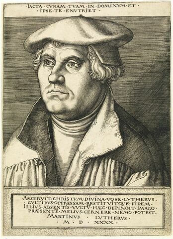 Portrait de Martin Luther