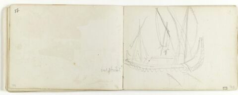 Croquis de bateau