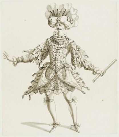 Costume de Cyrus pour Louis XIV