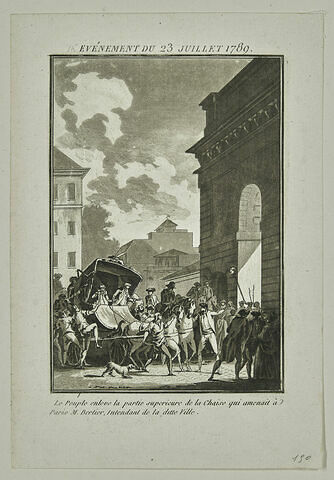 Evénement du 23 juillet 1789