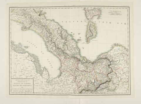 Carte d'Italie