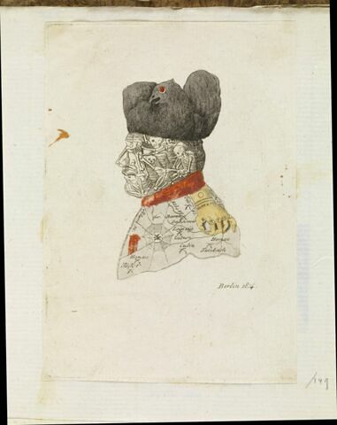 [Caricature de Napoléon] Berlin 1814