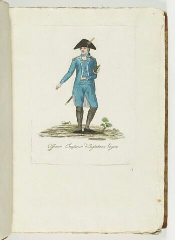 Officier Chasseur d'Infanterie légére