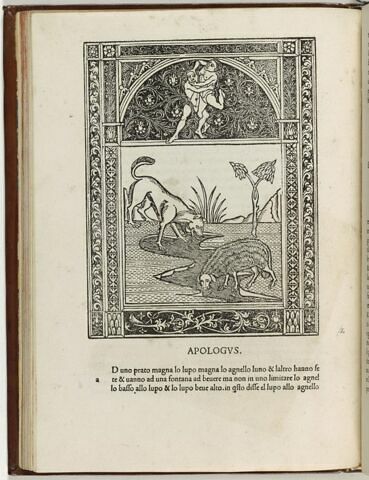 Fable du loup et de l'agneau