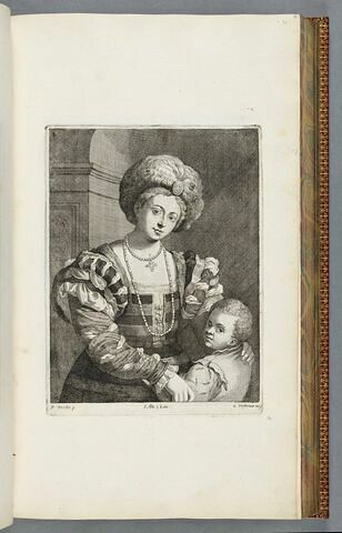 Portrait de femme et enfant