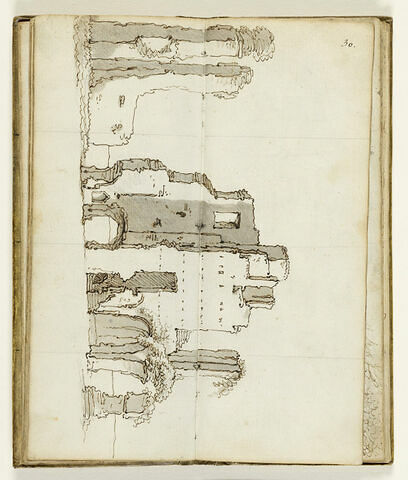 Ruines de l'abbaye de Rijnsburg vues du nord-ouest, image 2/2