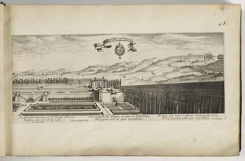 Vue Perspective de l'aqueduc d'Arcueil