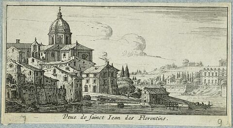 Vue de Saint Jean des Florentins