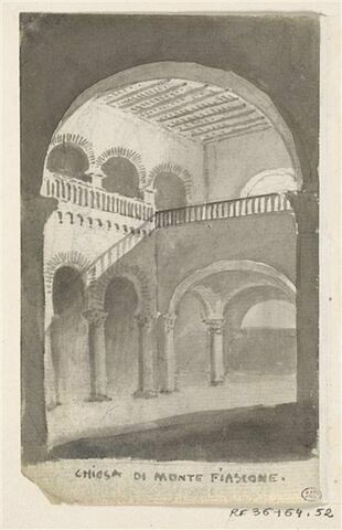 Intérieur de l'église San Flaviano à Montefiascone, près de Viterbe, image 2/3