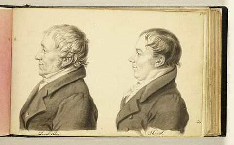 Portraits de Lambreth et de Tharet