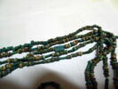 collier ; perle tubulaire ; perle cylindrique jumelée ; perle rondelle, image 3/4