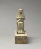 figurine d'Isis allaitant ; statue, image 3/6